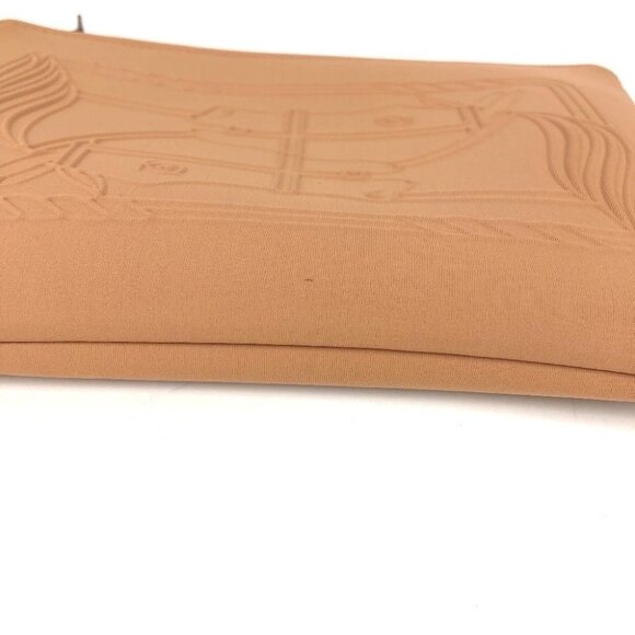 HERMES Trousse toilet Neovan PM Neovan-Cadriege PM Clutch Bag Pouch Beige Unused - Picture 4 of 12